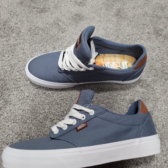 Size 10 Blue Vans - Picture 2 of 8